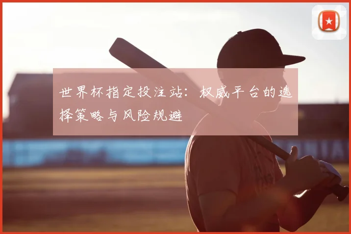 世界杯指定投注站：权威平台的选择策略与风险规避